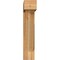 Ekena Millwork Traditional Block Rough Sawn Bracket w/ Offset Brace, Western Red Cedar, 8"W x 34"D x 40"H BKT0806X34X40TRA05RWR - alternate 3